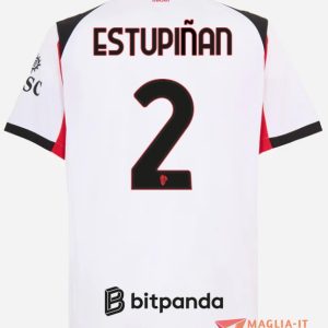 Maglia Calcio PERVIS ESTUPIÑAN 2 AC Milan 2025/26 Seconda