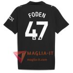 Maglia Calcio PHILIP FODEN 47 Manchester City 2025/26 Seconda