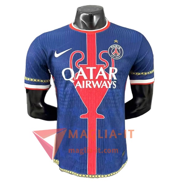 Maglia Calcio PSG Champions Special Edition Blu 2025/2026