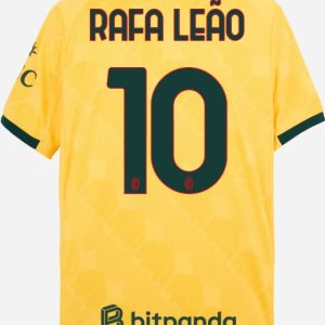 Maglia Calcio RAFA LEÃO 10 AC Milan 2025/26 Terza