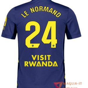 Maglia Calcio ROBIN LE NORMAND 24 Atletico Madrid 2025/26 Seconda