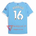 Maglia Calcio RODRIGO 16 Manchester City 2025/26 Prima