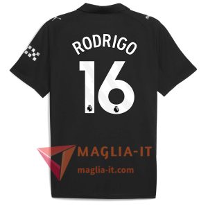 Maglia Calcio RODRIGO 16 Manchester City 2025/26 Seconda
