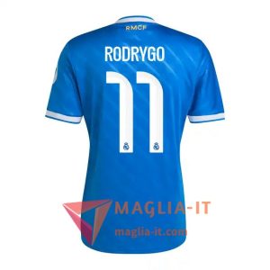 Maglia Calcio RODRYGO 11 Real Madrid 2025/26 Terza