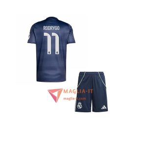 Maglia Calcio RODRYGO 11 Real Madrid Bambino 2025/26 Seconda