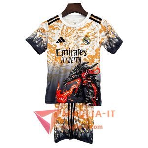 Maglia Calcio Real Madrid Bambino Special Edition 2025/2026 Arancia