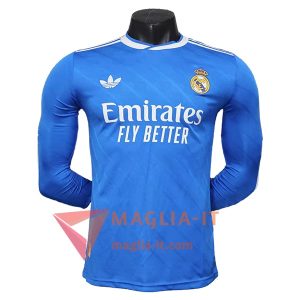 Maglia Calcio Real Madrid Terza Manica Lunga 2025/2026