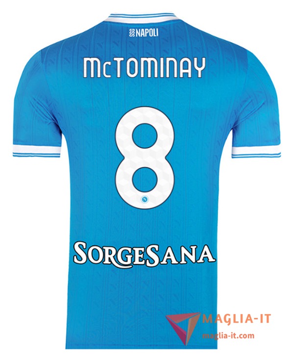Maglia Calcio SCOTT MCTOMINAY 8 SSC Napoli 2025/26 Prima