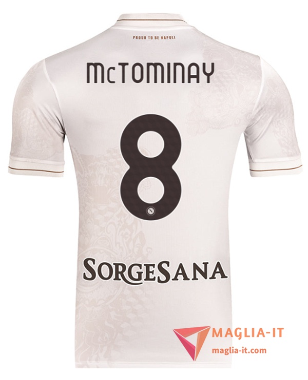 Maglia Calcio SCOTT MCTOMINAY 8 SSC Napoli 2025/26 Seconda
