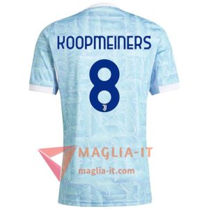 Maglia Calcio TEUN KOOPMEINERS 8 Juventus 2025/26 Seconda