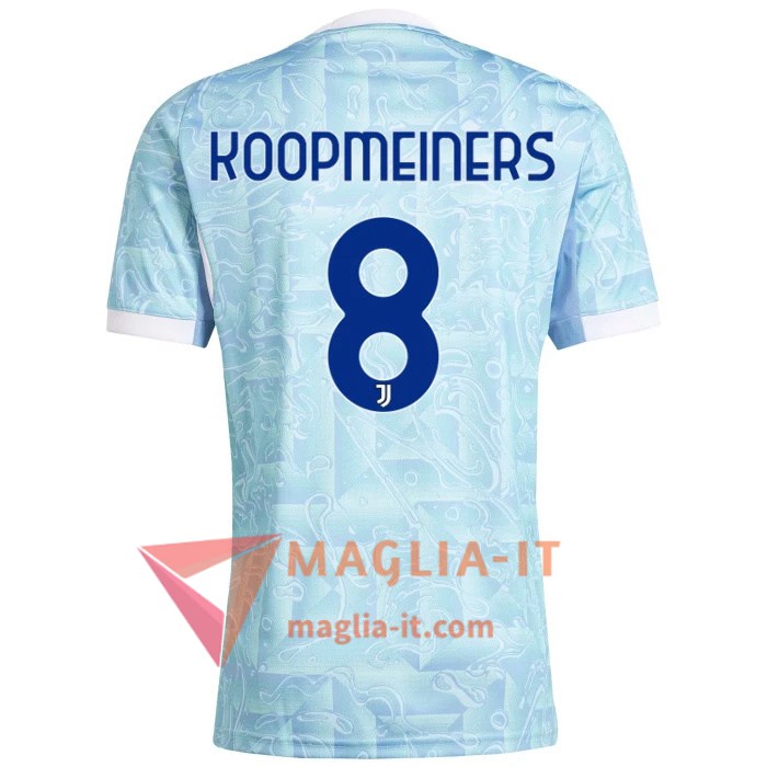 Maglia Calcio TEUN KOOPMEINERS 8 Juventus 2025/26 Seconda