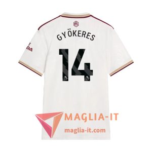 Maglia Calcio VIKTOR GYÖKERES 14 Arsenal 2025/26 Terza