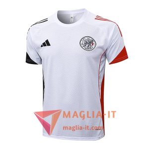 Magliette da Allenamento Ajax Bianco/Nero/Rosso 2025/2026