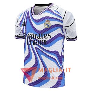 Magliette da Allenamento Real Madrid Bianco/Blu/viola 2025/2026