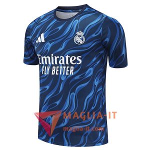 Magliette da Allenamento Real Madrid Blu Navy 2025/2026