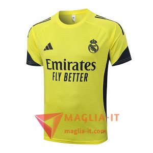 Magliette da Allenamento Real Madrid Giallo/Nero 2025/2026