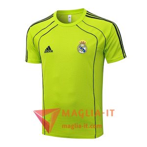 Magliette da Allenamento Real Madrid Verde/Nero 2025/2026