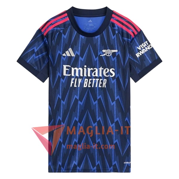 Nuova Maglia Calcio Arsenal Donna Seconda 2025/2026
