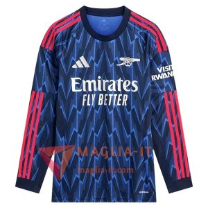 Nuova Maglia Calcio Arsenal Seconda Manica Lunga 2025/2026