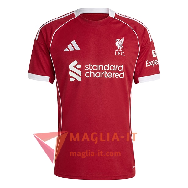 Nuova Maglia Calcio FC Liverpool Prima 2025/2026
