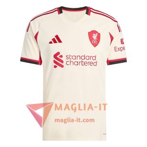 Nuova Maglia Calcio FC Liverpool Seconda 2025/2026