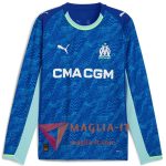 Nuova Maglia Calcio Marsiglia OM Terza Manica Lunga 2025/2026