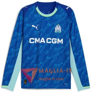 Nuova Maglia Calcio Marsiglia OM Terza Manica Lunga 2025/2026