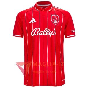 Nuova Maglia Calcio Nottingham Forest Prima 2025/2026