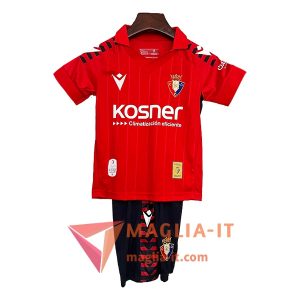 Nuova Maglia Calcio Osasuna Bambino Prima 2025/2026