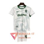Nuova Maglia Calcio Sporting Bambino Seconda 2025/2026