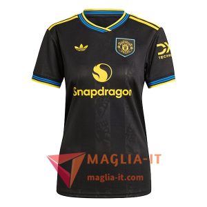 Nuova Maglietta Calcio Manchester United Donna Terza 2025/2026