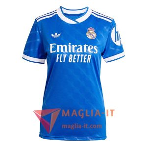 Nuova Maglietta Calcio Real Madrid Donna Terza 2025/2026