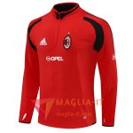 Felpa da Allenamento AC Milan 2025/2026 Rosso/Nero
