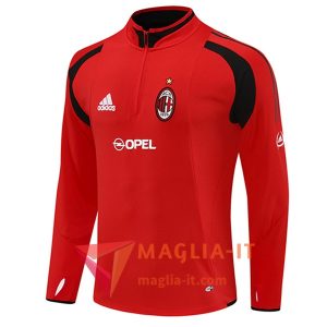 Felpa da Allenamento AC Milan 2025/2026 Rosso/Nero