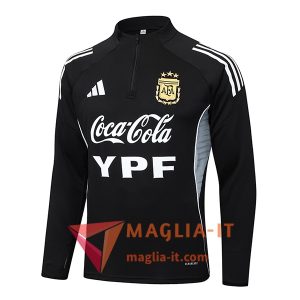 Felpa da Allenamento Argentina 2025/2026 Nero/Grigio