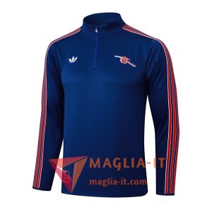 Felpa da Allenamento Arsenal 2025/2026 Blu/Rosso