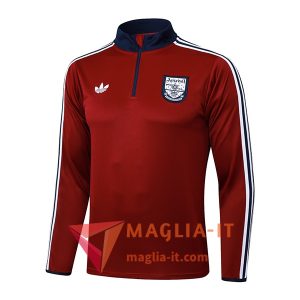 Felpa da Allenamento Arsenal 2025/2026 Rosso/Blu/Bianco