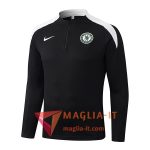 Felpa da Allenamento FC Chelsea 2025/2026 Nero/Bianco