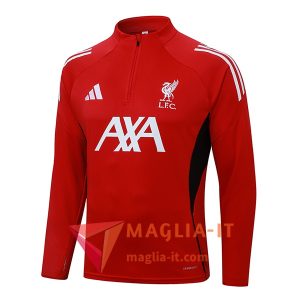 Felpa da Allenamento FC Liverpool 2025/2026 Rosso/Bianco/Nero