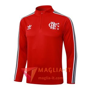 Felpa da Allenamento Flamengo 2025/2026 Rosso/Bianco/Nero