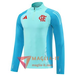 Felpa da Allenamento Flamengo 2025/2026 Verde/Blu