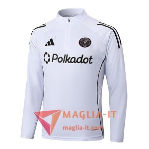 Felpa da Allenamento Inter Miami CF 2025/2026 Bianco/Nero