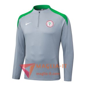 Felpa da Allenamento Nigeria 2025/2026 Grigio/Verde