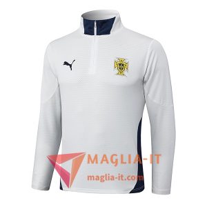 Felpa da Allenamento Portogallo 2025/2026 Bianco/Blu