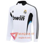 Felpa da Allenamento Real Madrid 2025/2026 Bianco/Nero/Blu