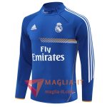 Felpa da Allenamento Real Madrid 2025/2026 Blu/Bianco/Arancia