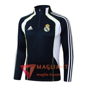 Felpa da Allenamento Real Madrid 2025/2026 Blu/Bianco/Verde