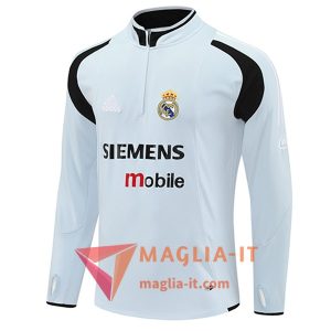 Felpa da Allenamento Real Madrid 2025/2026 Grigio Chiaro