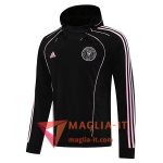 Felpa da Allenamento con Cappuccio Inter Miami CF 2025/2026 Nero/Rosa