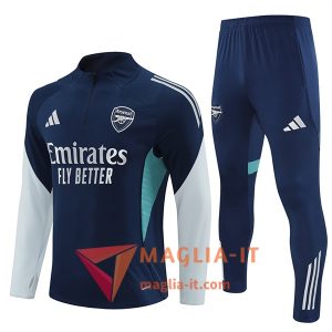 Insieme Tuta Calcio Arsenal 2025/2026 Blu/Grigio